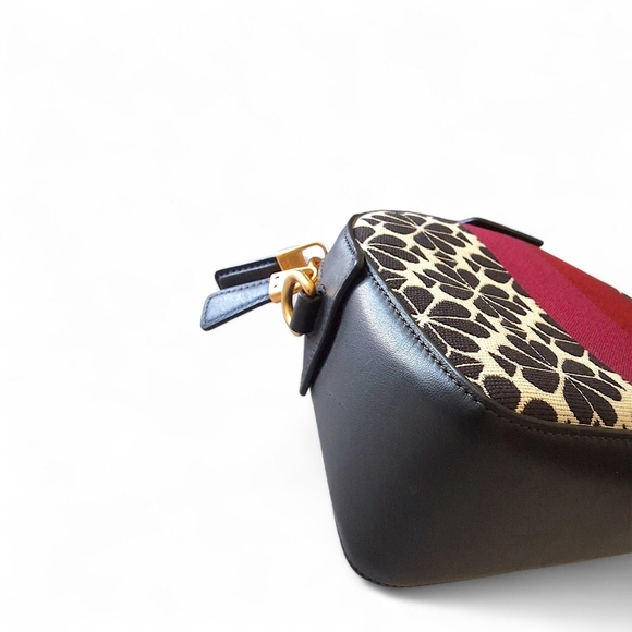 Kate Spade Black and Pink Floral Crossbody Bag - Picture 8 of 15